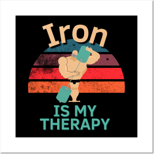 Iron Therpay Posters and Art